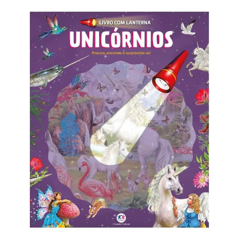 UNICÓRNIOS - LIVRO COM LANTERNA