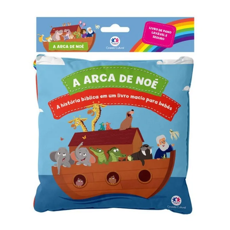A ARCA DE NOÉ - MEU LIVRO DE PANO