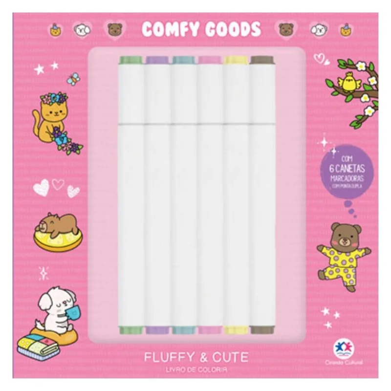 FLUFFY AND CUTE - PARA COLORIR