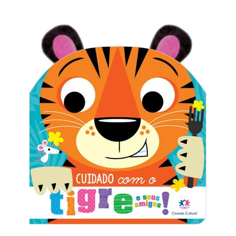 CUIDADO COM O TIGRE E SEUS AMIGOS! ORELHINHAS DE PELÚCIA