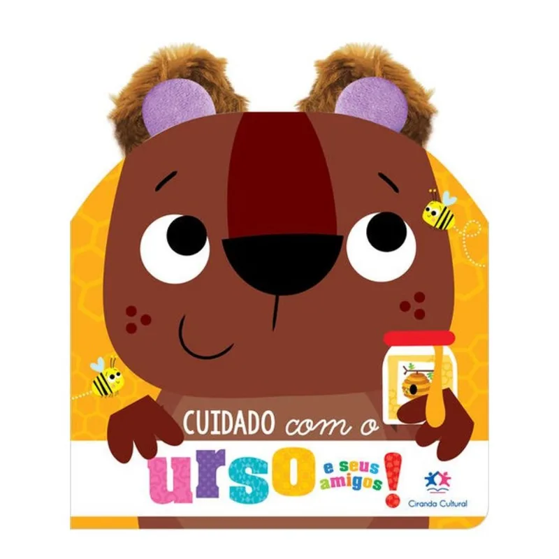 CUIDADO COM O URSO E SEUS AMIGOS! ORELHINHAS DE PELÚCIA