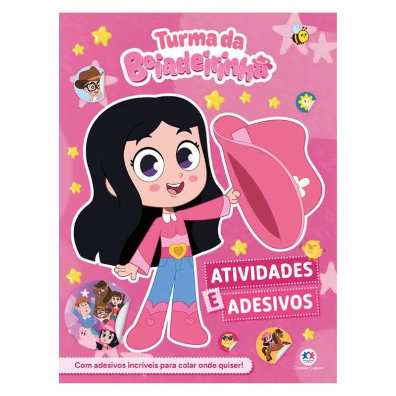 TURMA DA BOIADEIRINHA - ATIVIDADES E ADESIVOS