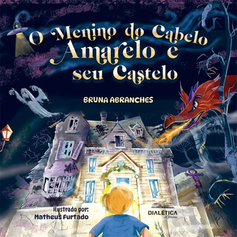 O menino do cabelo amarelo e seu castelo
