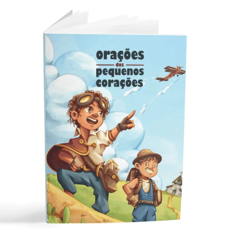 Livreto Orações dos Pequenos Corações - Homens