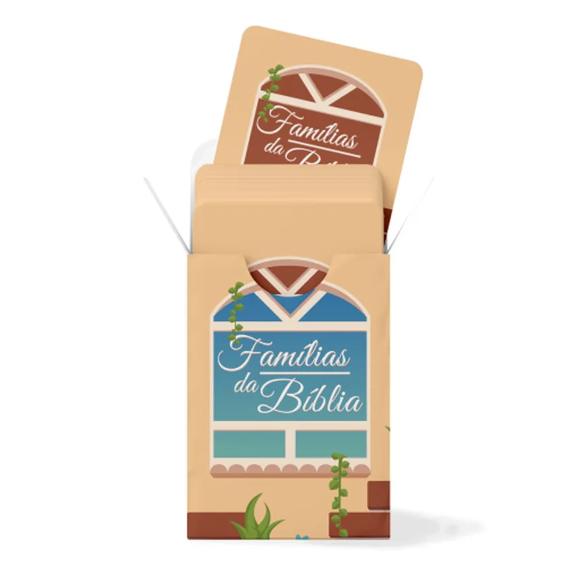 Jogo Bíblico de Cartas - Famílias da Bíblia