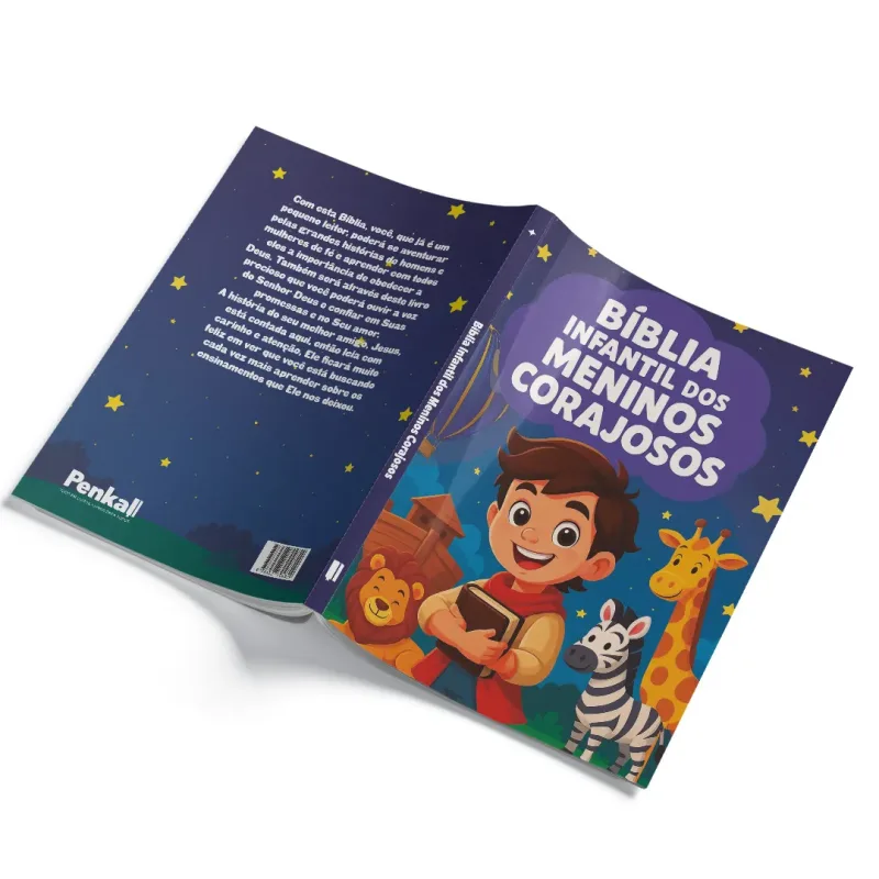 Bíblia Infantil Ilustrada | Guardiões da Arca | Meninos corajosos