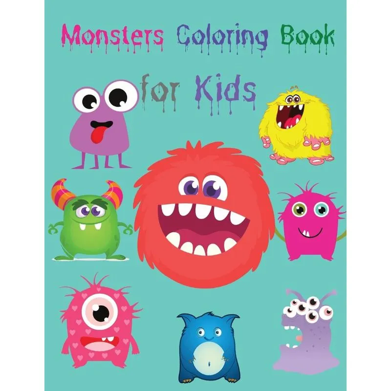 Monsters Coloring Book for Kids