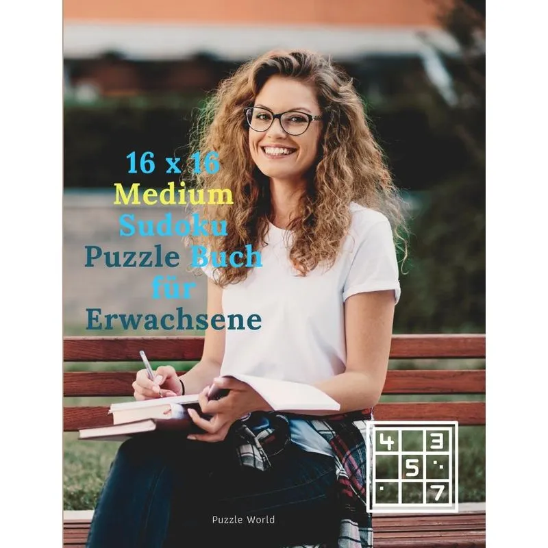 16 x 16 Medium Sudoku Puzzle Buch für Erwachsene