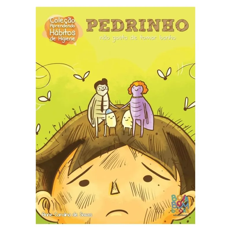 Hábitos de higiene: pedrinho não gosta de tomar banho