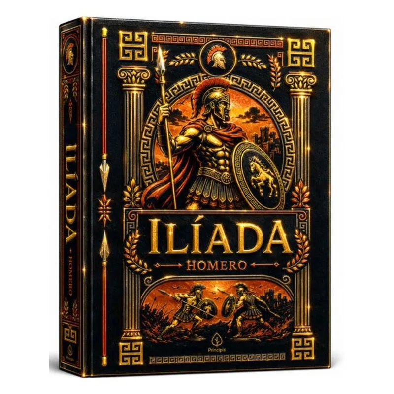 ILÍADA - EDIÇÃO SUPREME CAPA DURA COM ALTO RELEVO - IMPORTADO