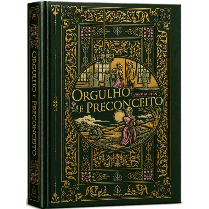 Orgulho e Preconceito - Edição Supreme Capa Dura com Alto Relevo
