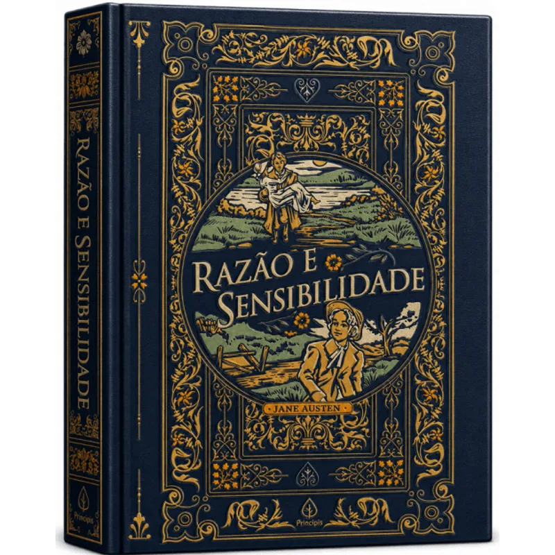 Razão e Sensibilidade - Edição Supreme Capa Dura com Alto Relevo