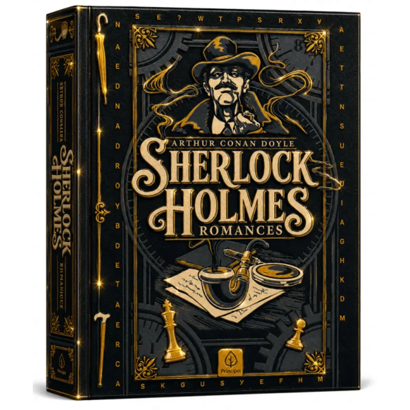Sherlock Holmes: Romances - Edição Supreme Capa Dura com Alto Relevo - Importado