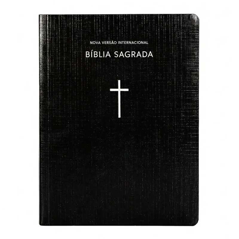Bíblia Sagrada | NVI | Capa Brochura Cruz Preta