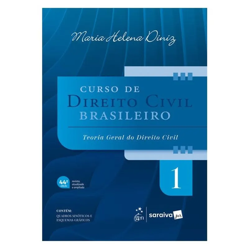 CURSO DE DIREITO CIVIL BRASILEIRO - VOL. 1 - 44ª EDIÇÃO 2027