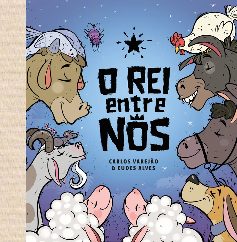 O Rei entre nós – O nascimento de Jesus contado pelos animais, com rimas em cordel e bolsinha de juta exclusiva para guardar o livro E-book
