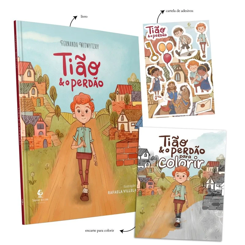 Tião e o Perdão + Brindes Capa dura