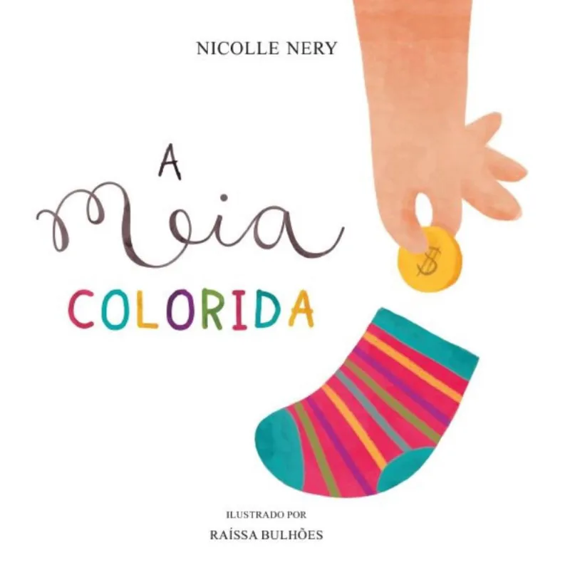 A meia colorida