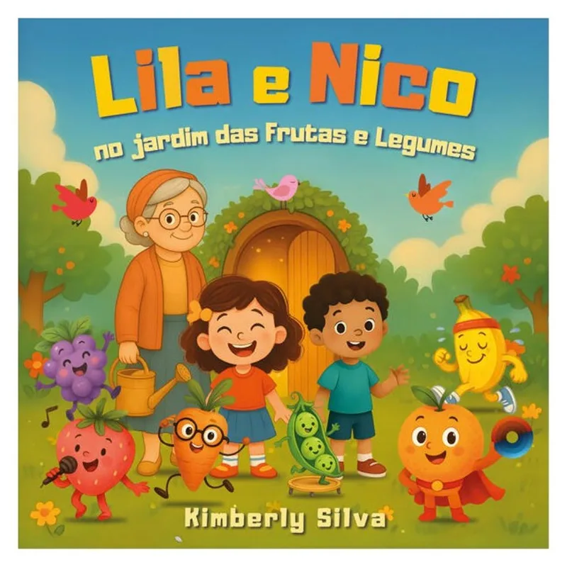 LILA E NICO NO JARDIM DAS FRUTAS E LEGUMES