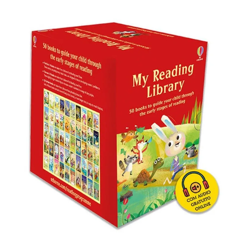 MINHA PRIMEIRA BIBLIOTECA EM INGLÊS COM 50 LIVROS: AVENTURAS
