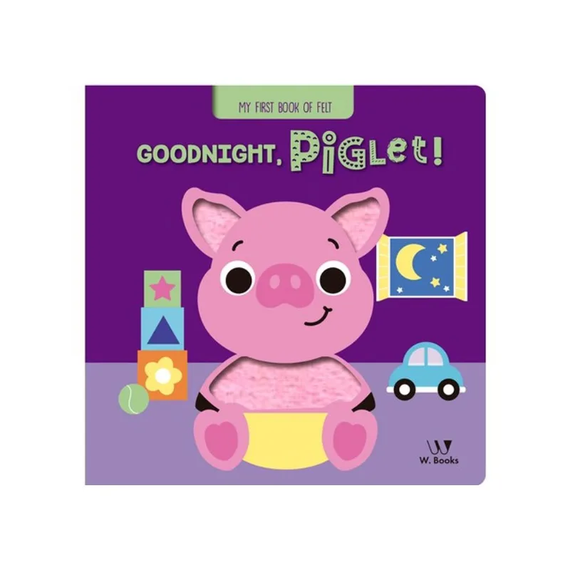 GOODNIGHT, PIGLET! - FELT BOOK