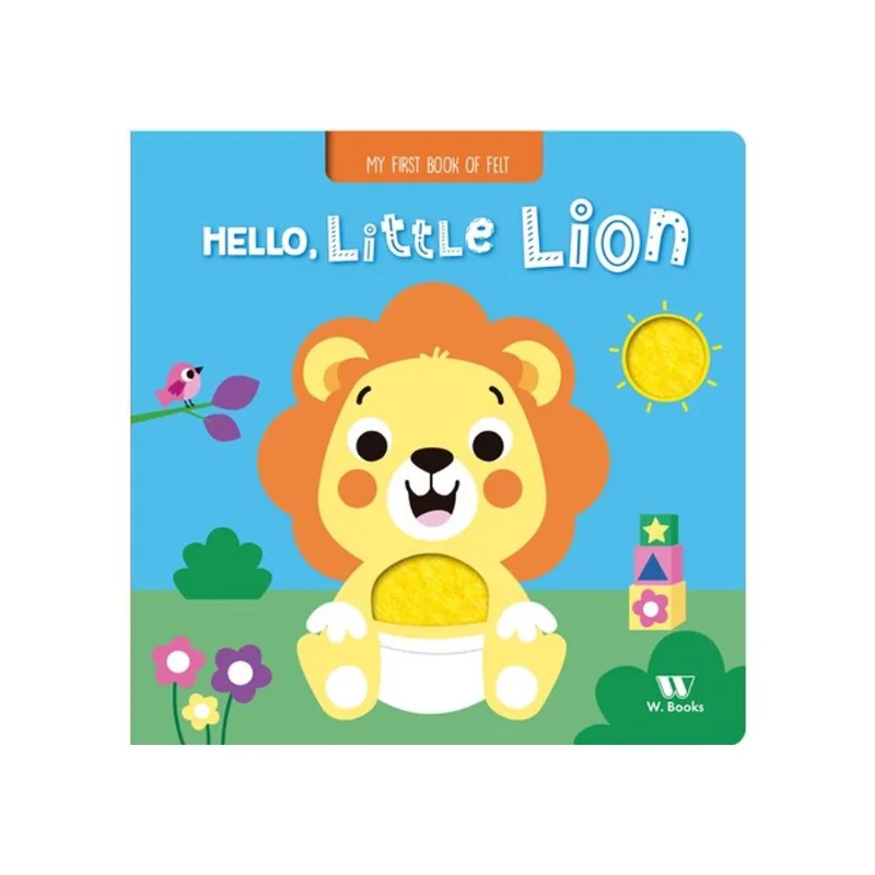 HELLO, LITTLE LION - FELT BOOK