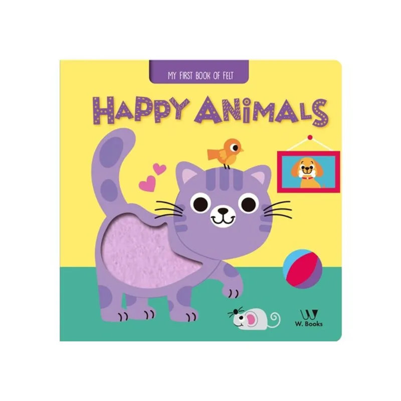 HAPPY ANIMALS - FELT BOOK
