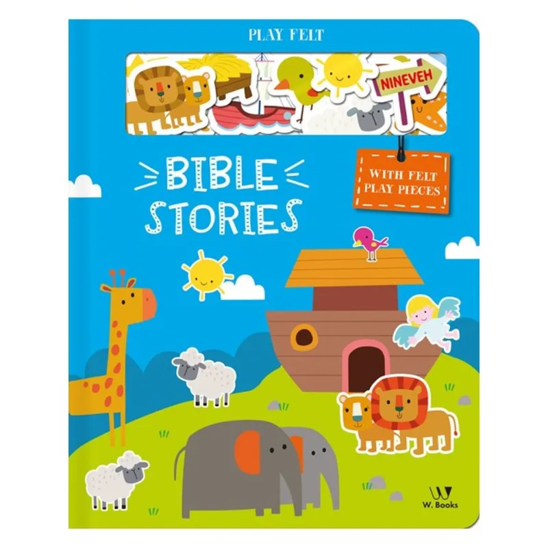 BIBLE STORIES - WITH FELT PLAY PIECES