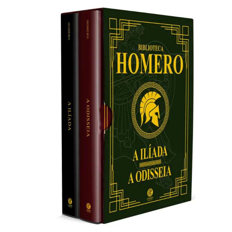 Biblioteca Homero - Box com 2 Livros - Edição de Luxo