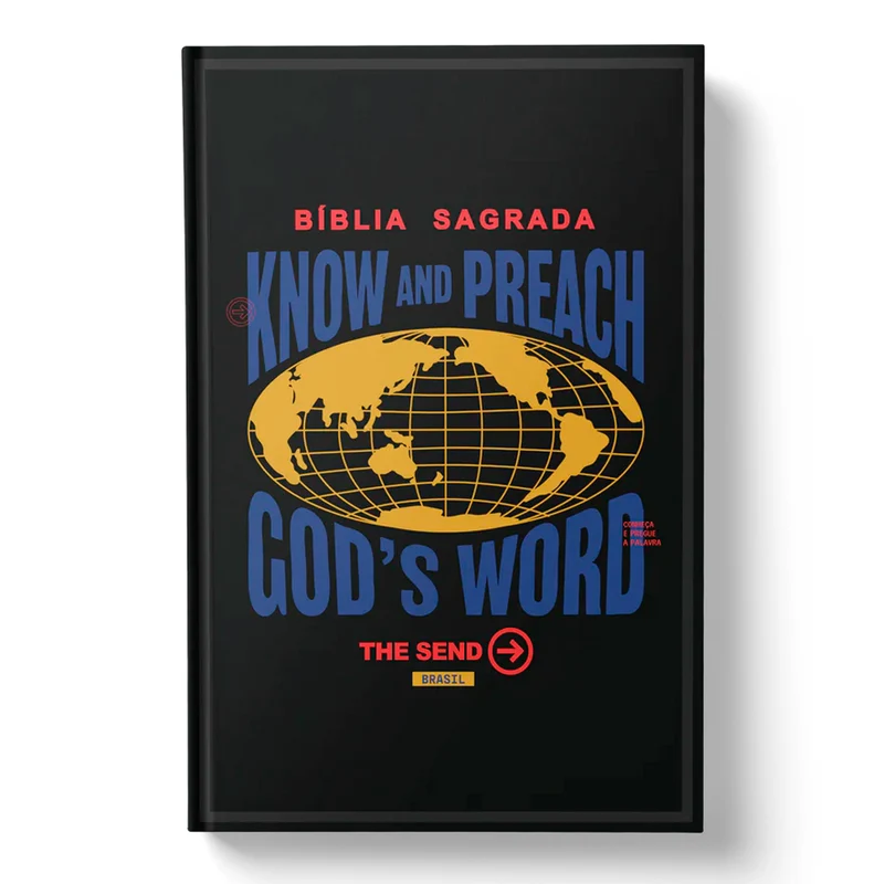 Bíblia Sagrada | NAA | The Send Brasil | Capa Dura Preta
