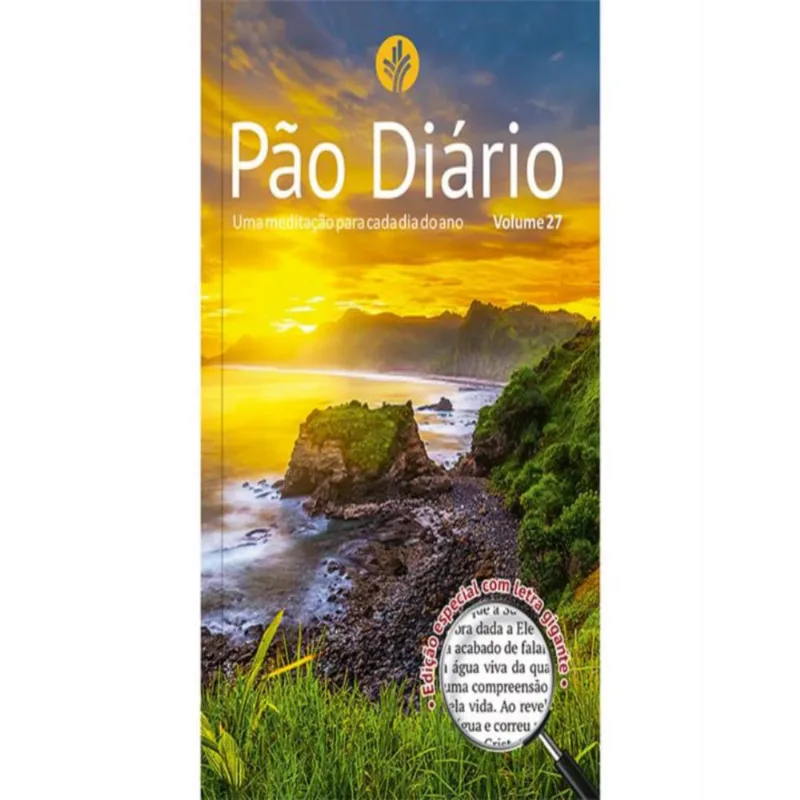 Pao Diario Volume 27 Letra Gigante Paisagem