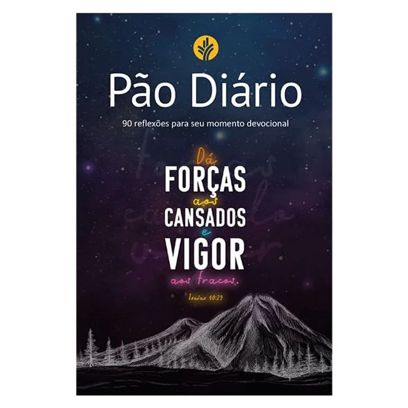 Devocional Pão Diário - Montanha - Kit Com 5 Unidades