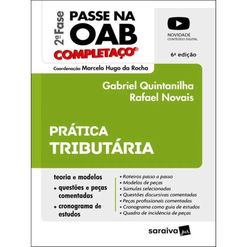 Passe na oab 2ª fase fgv - completaço - prática tributária - 6ª edição 2022
