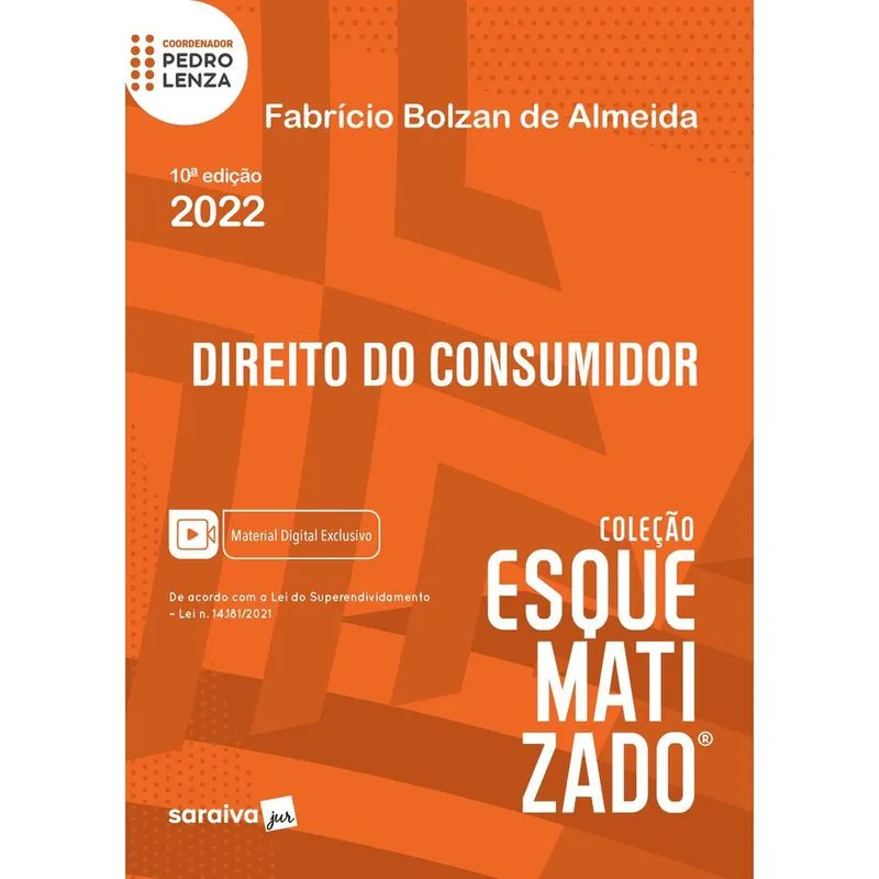 Livro - Direito do consumidor esquematizado - 10ª edição 2022