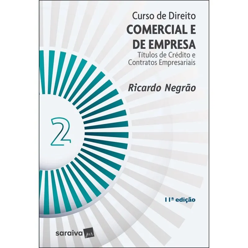 Livro - Curso de Direito Comercial e de Empresa 2 - 11ª edição 2022
