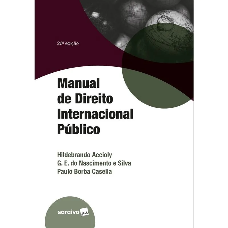Livro - Manual de Direito Internacional Público - 26ª edição 2023