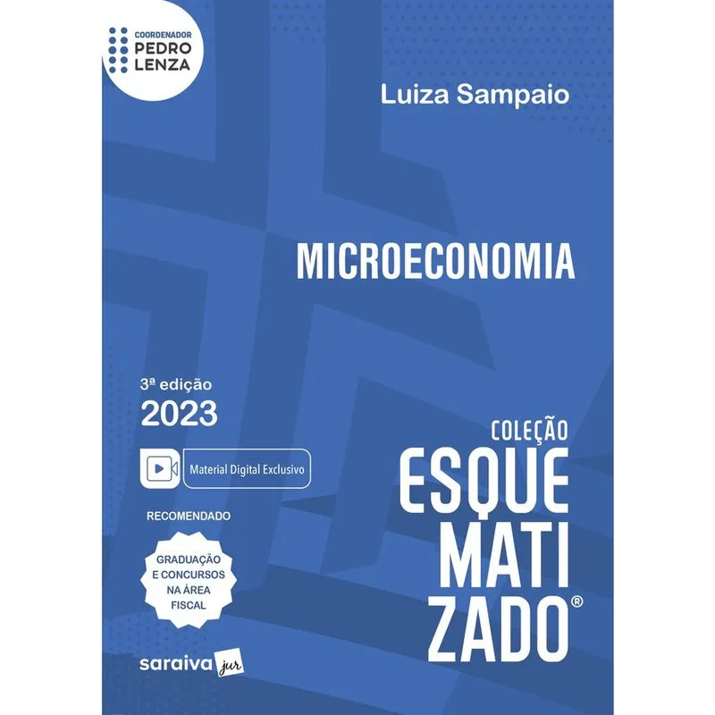 Livro - Microeconomia Esquematizado - 3ª edição 2023