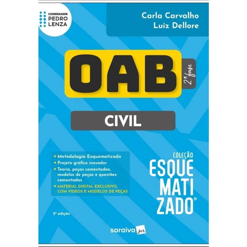 Prática Civil Esquematizado - Oab 2ª Fase - 2ª edição 2023