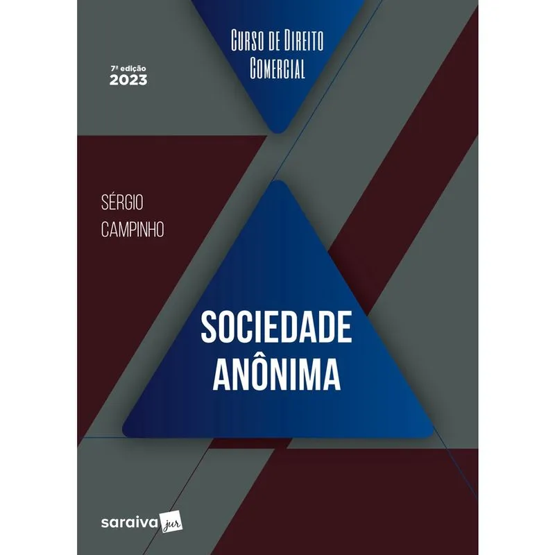 Livro - Curso de Direito Comercial - Sociedade Anônima - 7ª edição 2023