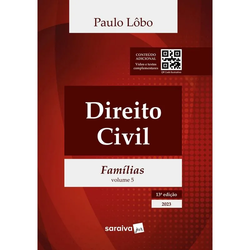 Livro - Direito Civil - Famílias - Vol. 5 - 13ª edição 2023