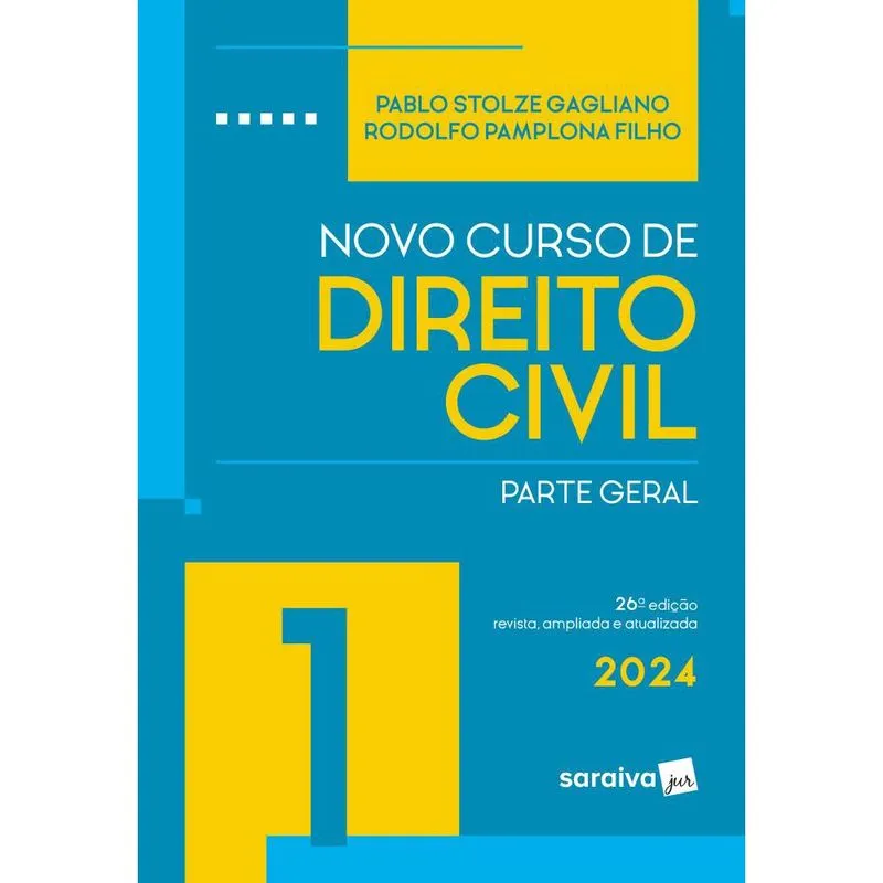 Novo Curso De Direito Civil - Parte Geral