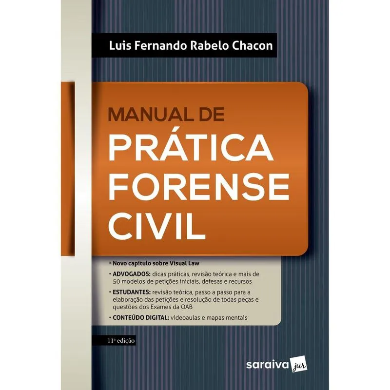 Manual de Prática Forense Civil - 11ª edição 2024