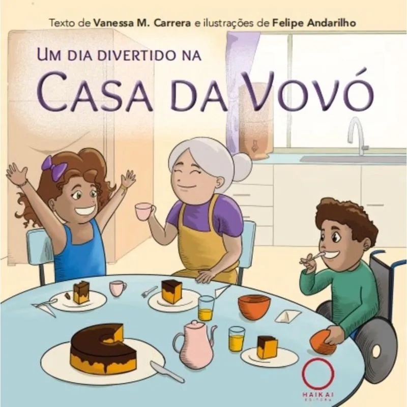Um dia divertido na casa da vovó