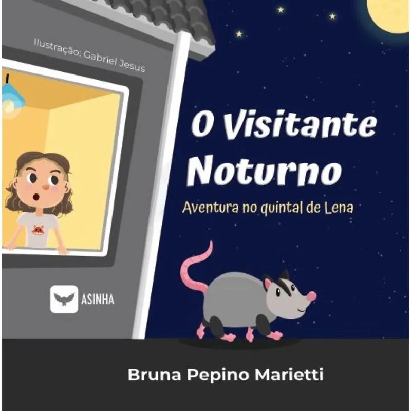 O visitante noturno - Aventura no quintal de Lena