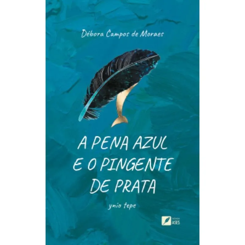 A pena azul e o pingente de prata
