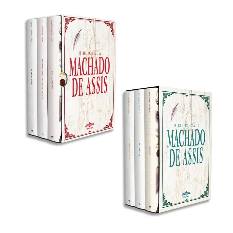 Combo Biblioteca Machado de Assis - Kit com 2 Boxes