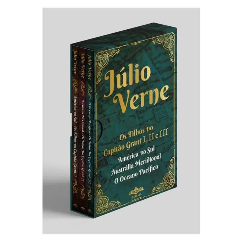 COLEÇÃO JÚLIO VERNE VOL. II | BOX COM 3 LIVROS