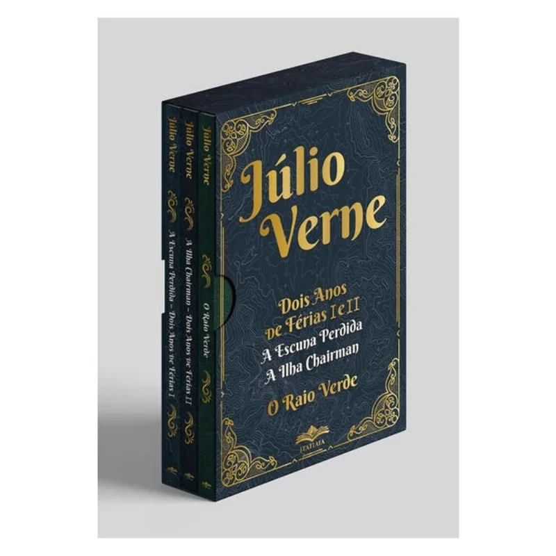 COLEÇÃO JÚLIO VERNE VOL. IV | BOX COM 3 LIVROS