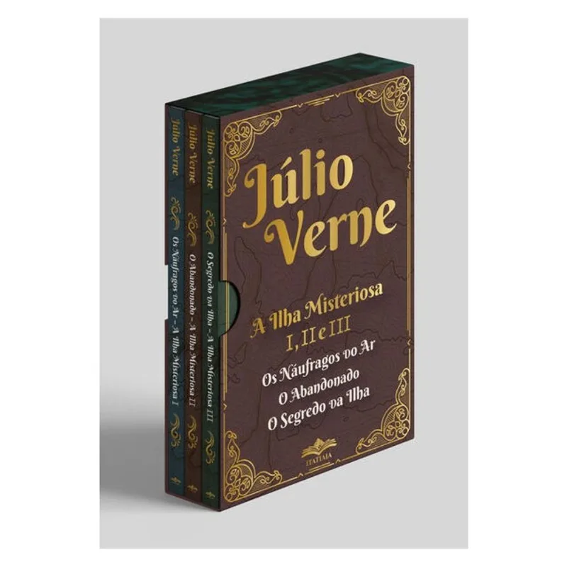 COLEÇÃO JÚLIO VERNE VOL. III | BOX COM 3 LIVROS