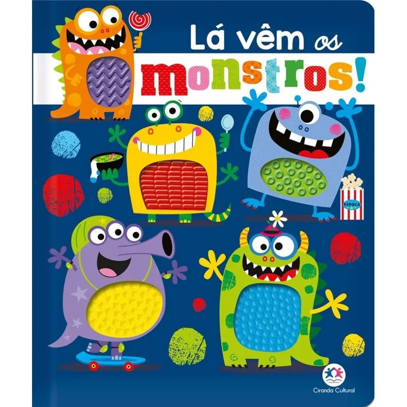 Livro Lá Vem os Monstros - Ciranda Cultural Lá Vem os Monstros - Ciranda Cultural